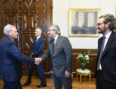 El presidente Alberto Fernández recibió a una delegación del Congreso estadounidense