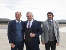 El presidente llegó a Neuquén donde recorrerá obras e inaugurará un hospital 