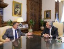 El presidente Alberto Fernández se reunió con el gobernador de La Rioja, Ricardo Quintela 