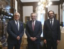 El presidente recibió al titular de la Corte Penal Internacional, Piotr Józef Hofmański