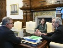 El presidente se reunió con el gobernador de Catamarca, Raúl Jalil