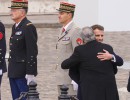 El presidente asistió a la ceremonia del 104 aniversario del Armisticio del 11 de noviembre de 1918