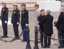 El presidente asistió a la ceremonia del 104 aniversario del Armisticio del 11 de noviembre de 1918