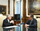 El presidente tomó juramento al nuevo ministro de Desarrollo Territorial y Hábitat, Santiago Maggiotti