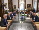 El presidente recibió a referentes de las Iglesias Evangélicas de Argentina