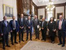 El presidente recibió a referentes de las Iglesias Evangélicas de Argentina