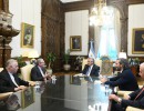 El presidente recibió a la Comisión Ejecutiva de la Conferencia Episcopal Argentina