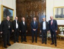 El presidente recibió a la Comisión Ejecutiva de la Conferencia Episcopal Argentina