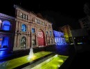 La Casa Rosada celebra el 39° aniversario de la democracia con un videomapping