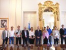 El presidente recibió a dirigentes políticos de Río Negro