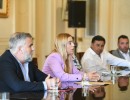 El presidente recibió a dirigentes políticos de Río Negro