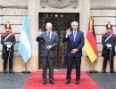 El presidente se reunió con el canciller de Alemania, Olaf Scholz