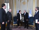 Alberto Fernández se reunió con la presidenta de Honduras y el director general de la FAO