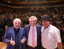 Alberto Fernández y Lula da Silva asistieron a una muestra fotográfica y a un concierto en el CCK