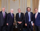 Alberto Fernández mantuvo una reunión con el asesor presidencial para las Américas de Estados Unidos, Christopher Dodd