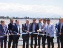 El presidente inauguró en Mendoza una de las cinco plantas depuradoras más grandes de la Argentina