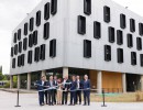 El presidente inauguró la nueva Torre de Desarrollo Académico de la Universidad Nacional de San Martín