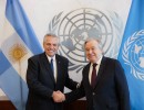 El presidente se reunió con el secretario general de la ONU, António Guterres