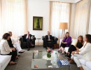 El presidente Alberto Fernández se reunió con empresarias 
