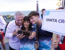 El presidente inauguró los Juegos Nacionales Evita de Playa en Chapadmalal