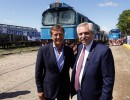 El presidente encabezó la última prueba de las obras para restituir el tren a Mendoza luego de 30 años sin servicio