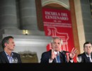 El presidente inauguró las obras de ampliación y puesta en valor de la Escuela Centenario en Santiago del Estero