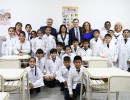 El presidente inauguró las obras de ampliación y puesta en valor de la Escuela Centenario en Santiago del Estero