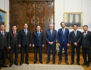 El pesidente recibió al titular de la Asamblea Nacional de Vietnam