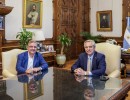 El presidente se reunió con el gobernador de Catamarca, Raúl Jalil