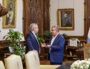 El presidente se reunió con el gobernador de Catamarca, Raúl Jalil