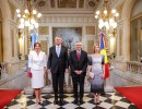 El presidente Alberto Fernández recibió a su par de Rumania, Klaus Iohannis