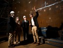 El presidente recorrió las obras del primer reactor de potencia 100% argentino