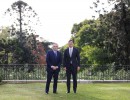 Alberto Fernández recibió al presidente electo de Paraguay, Santiago Peña