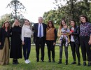 El presidente se reunió con destinatarias del Programa Acompañar