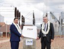 Fernández y Arce inauguraron un electroducto que permitirá mejorar el abastecimiento de energía eléctrica