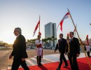 El presidente se reunió con representantes del Poder Legislativo y Judicial de Brasil