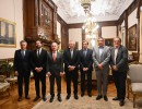 El presidente recibió a directivos de la Cámara Argentina de la Construcción