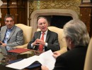 El presidente recibió a directivos de la Cámara Argentina de la Construcción
