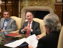 El presidente recibió a directivos de la Cámara Argentina de la Construcción