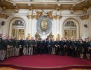 El Presidente encabezó la ceremonia de ascenso de oficiales superiores de las Fuerzas de Seguridad