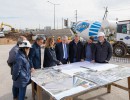 El presidente recorrió obras en ejecución en Almirante Brown