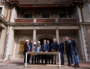 El presidente recorrió obras en ejecución en Almirante Brown