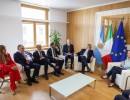 El presidente se reunió con la presidenta del Consejo de Ministras y Ministros de Italia, Giorgia Meloni