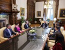 El presidente se reunió con el titular de la Cámara de la Construcción, Gustavo Weiss