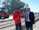 El presidente recorrió las obras de la nueva Variante Cañuelas que conectará la Autopista Ezeiza-Cañuelas con la Ruta Nacional 3