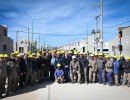 El presidente recorrió viviendas en construcción en Ensenada