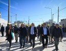 El presidente recorrió viviendas en construcción en Ensenada