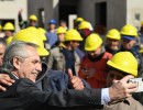 El presidente recorrió viviendas en construcción en Ensenada