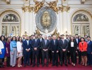 El presidente encabezó la ceremonia de jura de diplomáticos y diplomáticas del Instituto del Servicio Exterior de la Nación