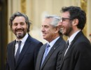 El presidente encabezó la ceremonia de jura de diplomáticos y diplomáticas del Instituto del Servicio Exterior de la Nación